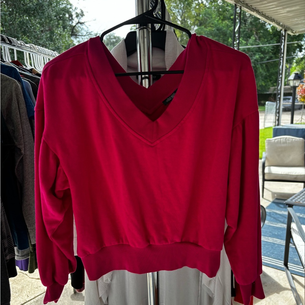 Pink Slouchy Sweatshirt